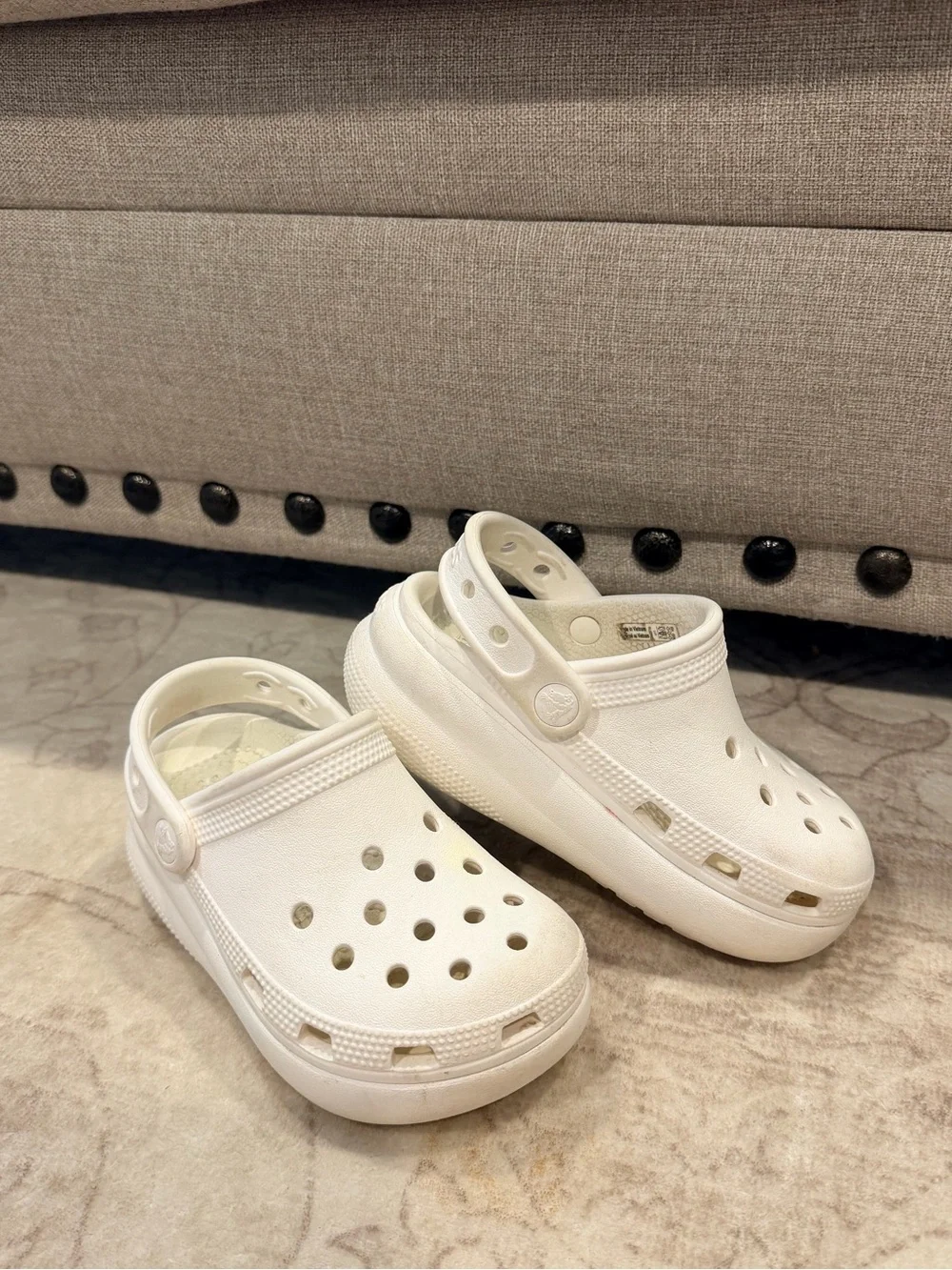 CROCS Kids White Classic Clog